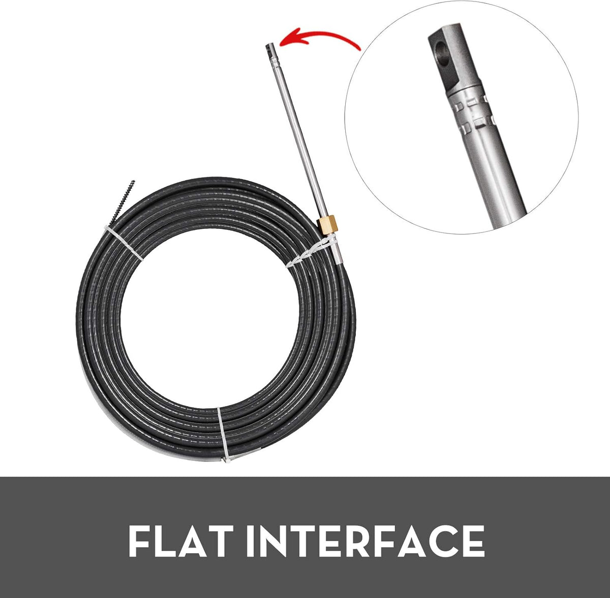 17' Outboard Rotary Steering Kit P250910