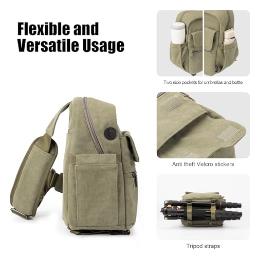 Lightweight Camera Bag with Tripod Holder and Rain Cover P151