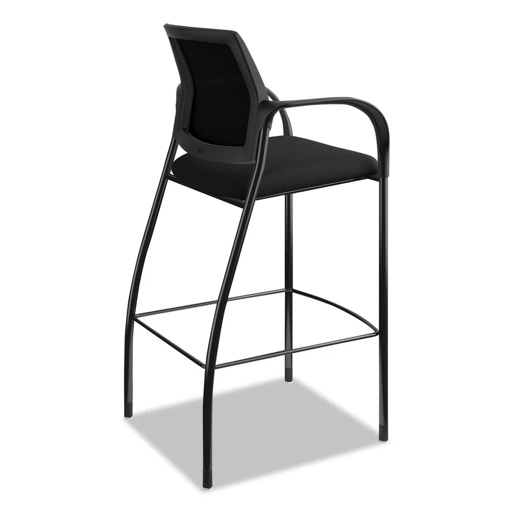 Black Cafe-Height Stool D538546