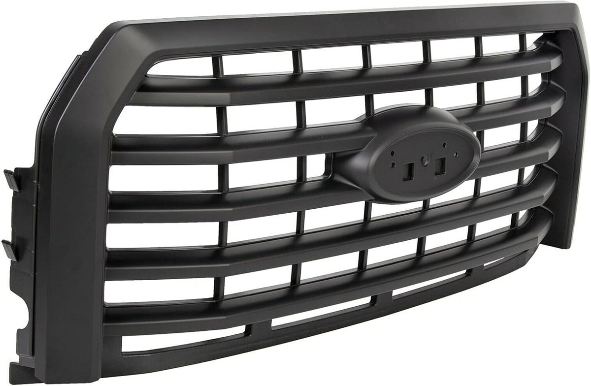 Black Horizontal Front Bumper Grille Five Bar Radiator G826447
