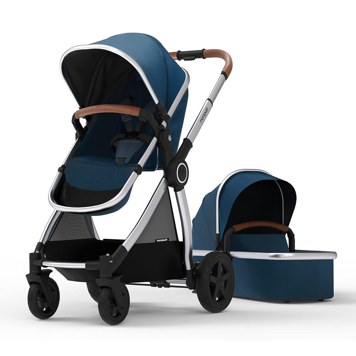 Full-Size Standard Stroller with Independent Bassinet and Reversible Seat O322485