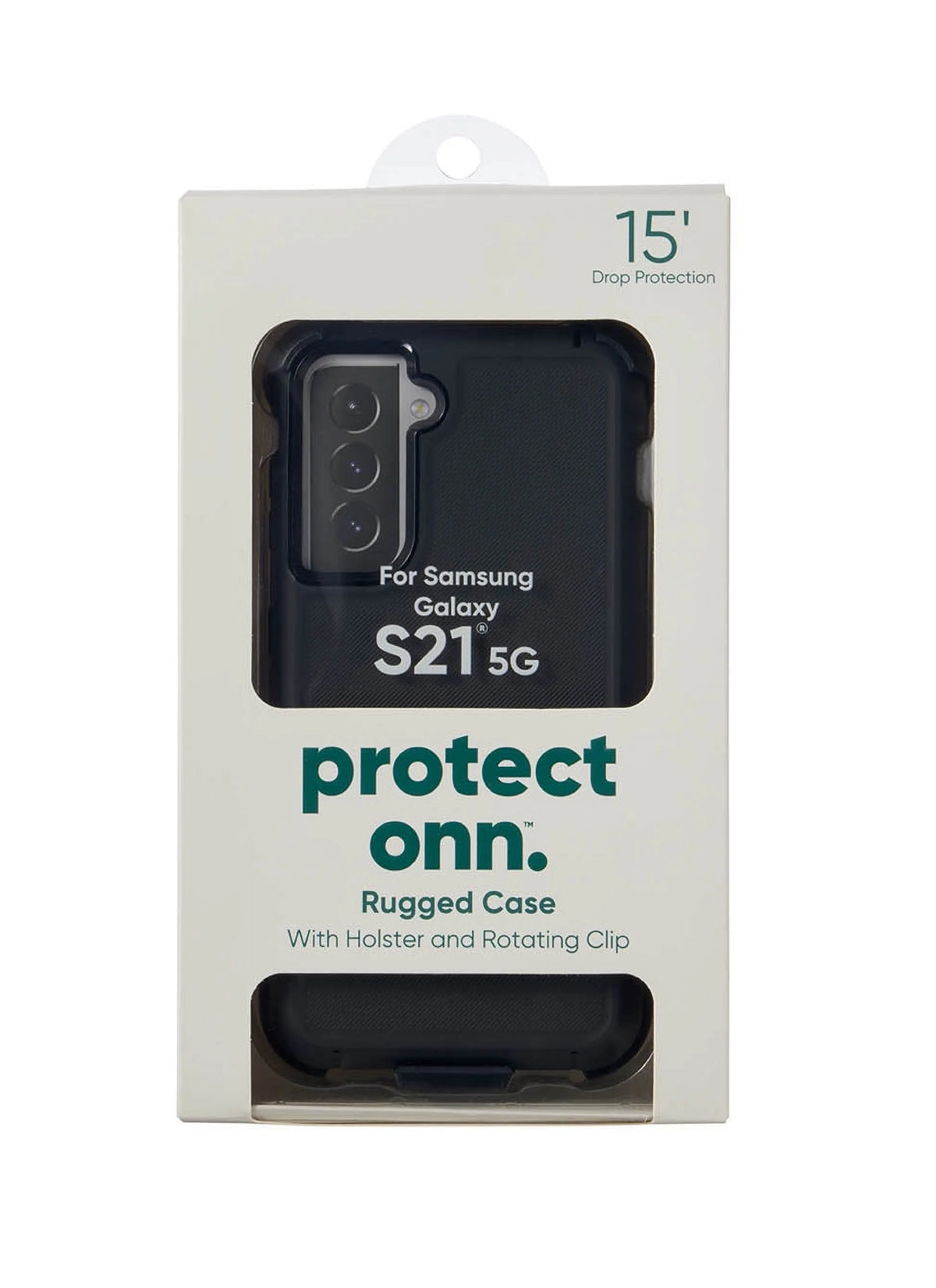 Rugged Phone Case with Holster Black G97383