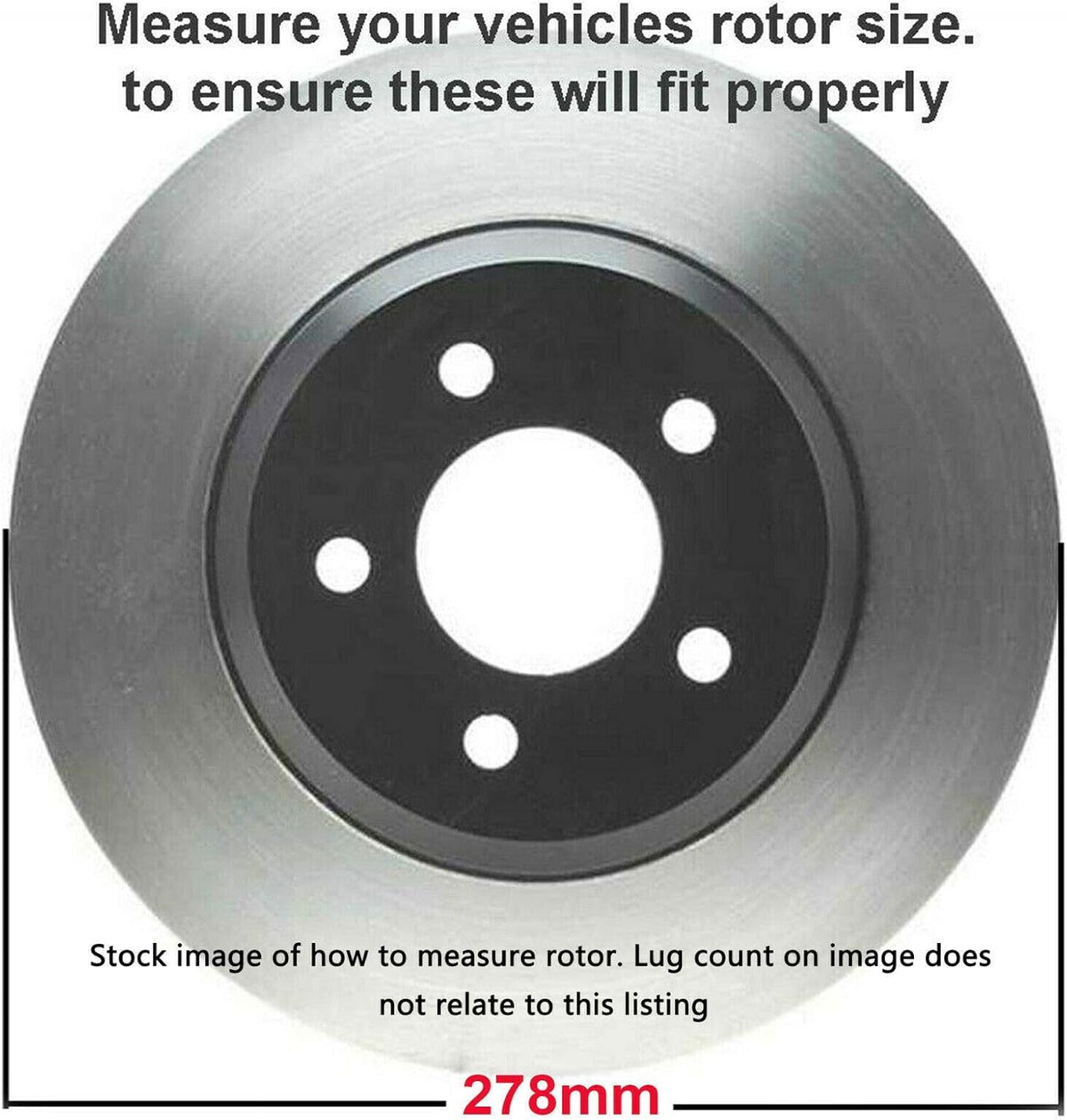 10.95" Front Disc Rotors and Brake Pads for Ford Escape Mazda Tribute Mercury Mariner Q765450