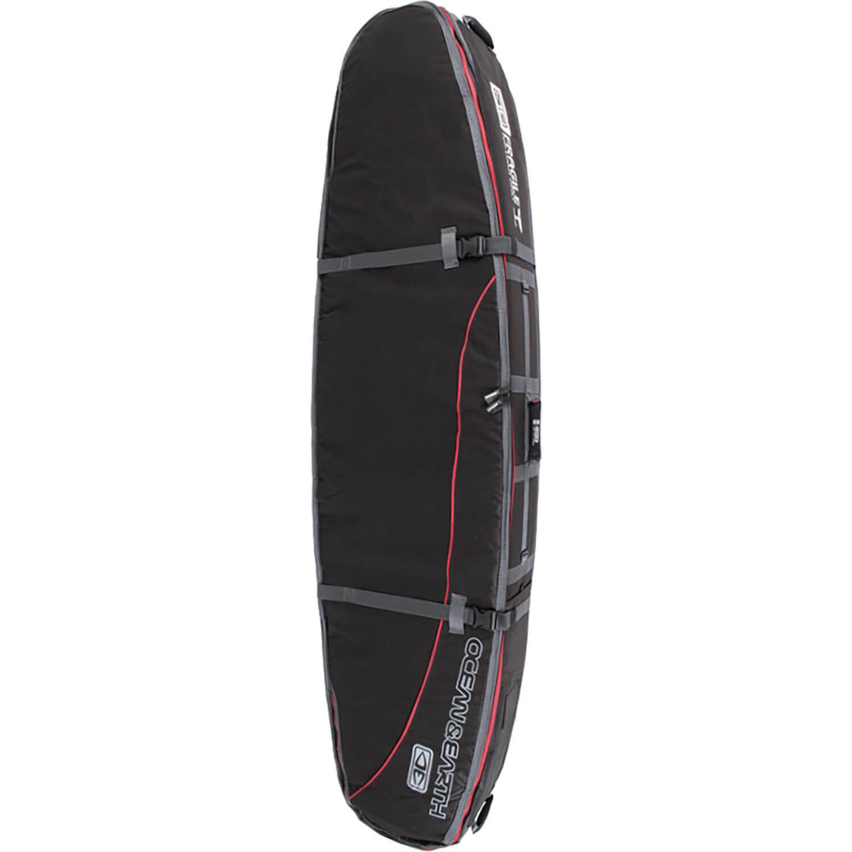 Black / Red Shortboard Board Bag A54844