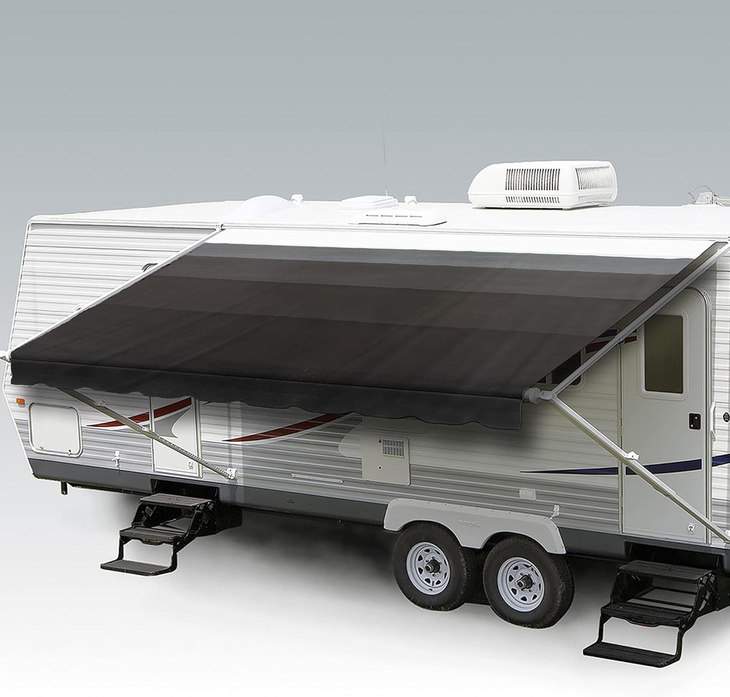 Heavy Duty Weatherproof Vinyl RV Awning Fabric Replacement Z1430