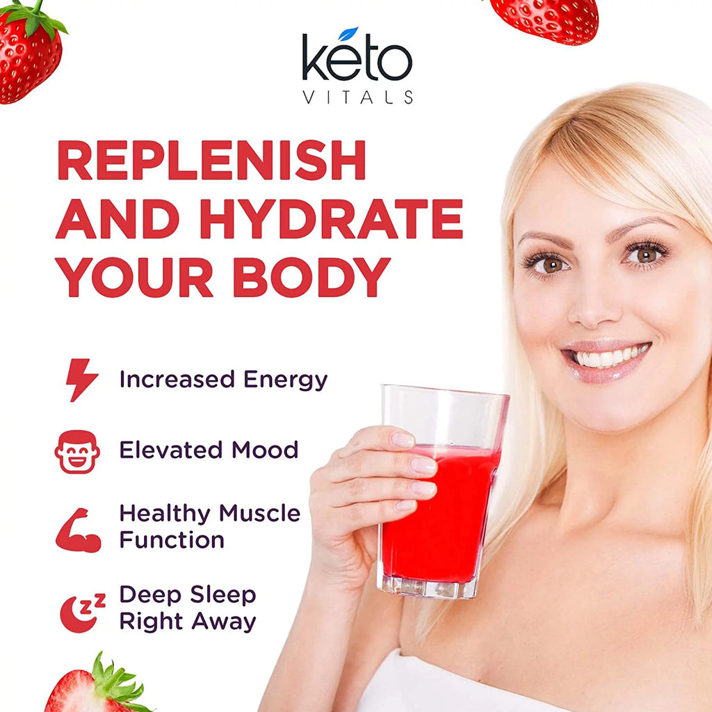 Strawberry Electrolytes Powder 10 oz Z8470