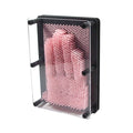 Large Size Pink 3-Dimensional Pin Art Board Toy L7692