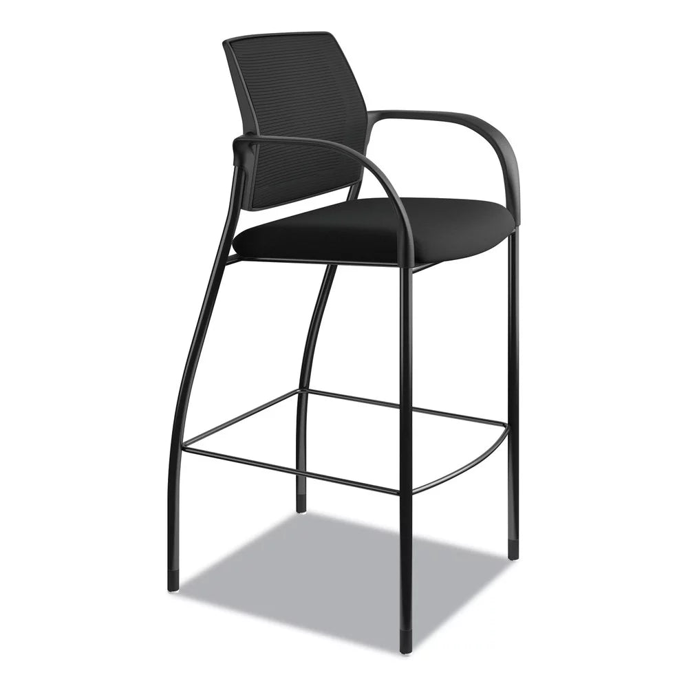 Black Cafe-Height Stool D538546