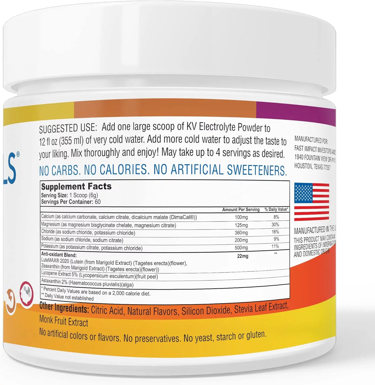 Strawberry Electrolytes Powder 10 oz Z8470