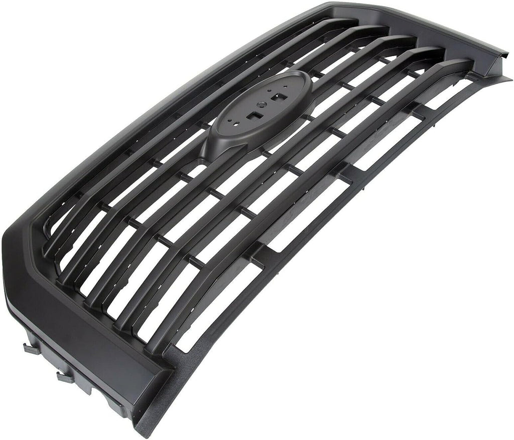 Black Horizontal Front Bumper Grille Five Bar Radiator G826447