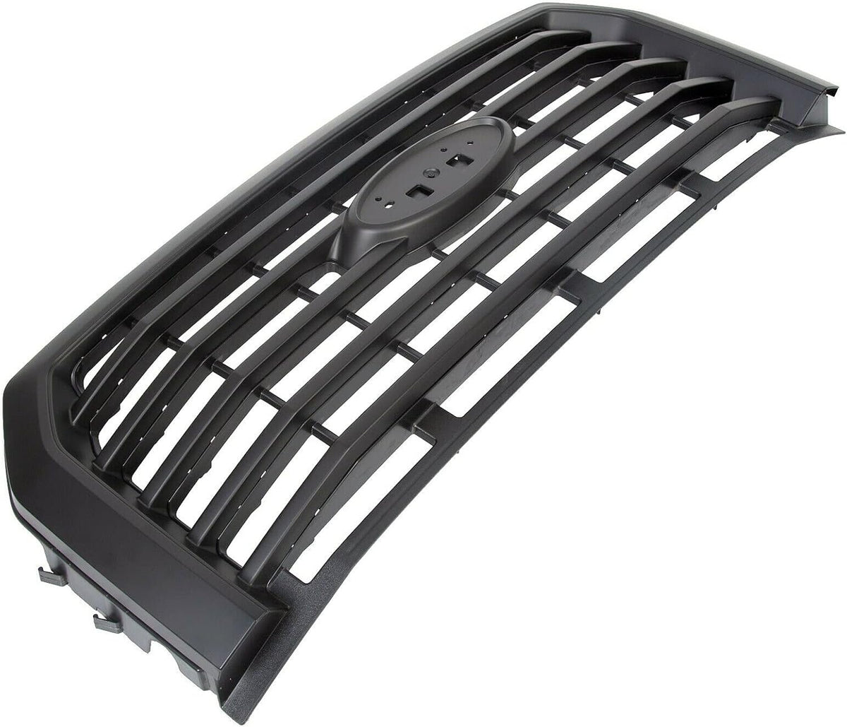 Black Horizontal Front Bumper Grille Five Bar Radiator G826447