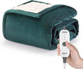 Mink Sherpa Heated Throw Blanket R807