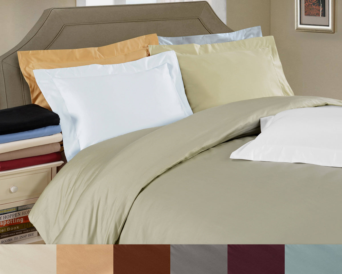Linen Solid Duvet Cover Set King/California King X675