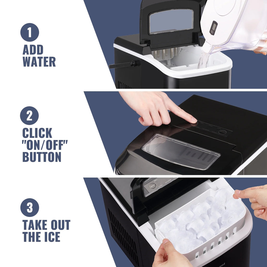 Countertop Ice Maker 26.5lbs/24H N10744
