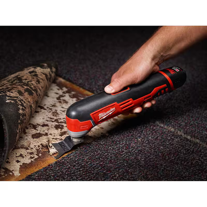 12V Cordless Reciprocating Saw Kit with Oscillating Multi-Tool & 6.0Ah Battery Pack U77931