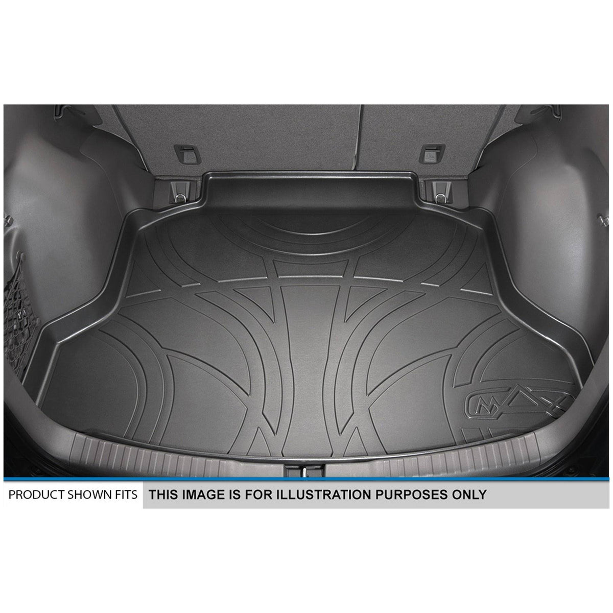 Black Cargo Liner Mat Behind Third Row P59244