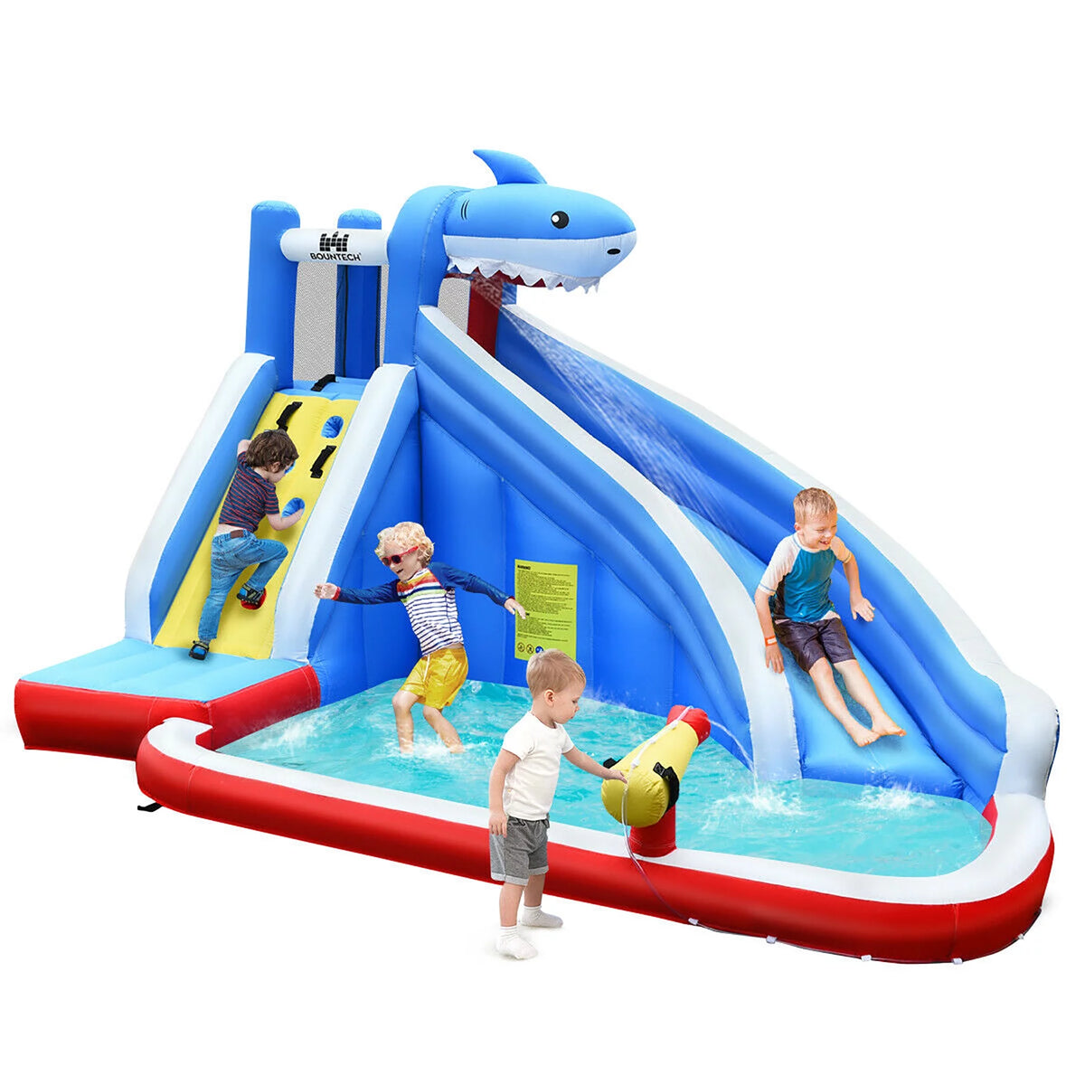 Inflatable Water Slide Bounce House Castle Splash Water Pool Y187650
