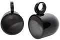 8" Black Wakeboard Tower Enclosure Pods for Marine Speakers H156474