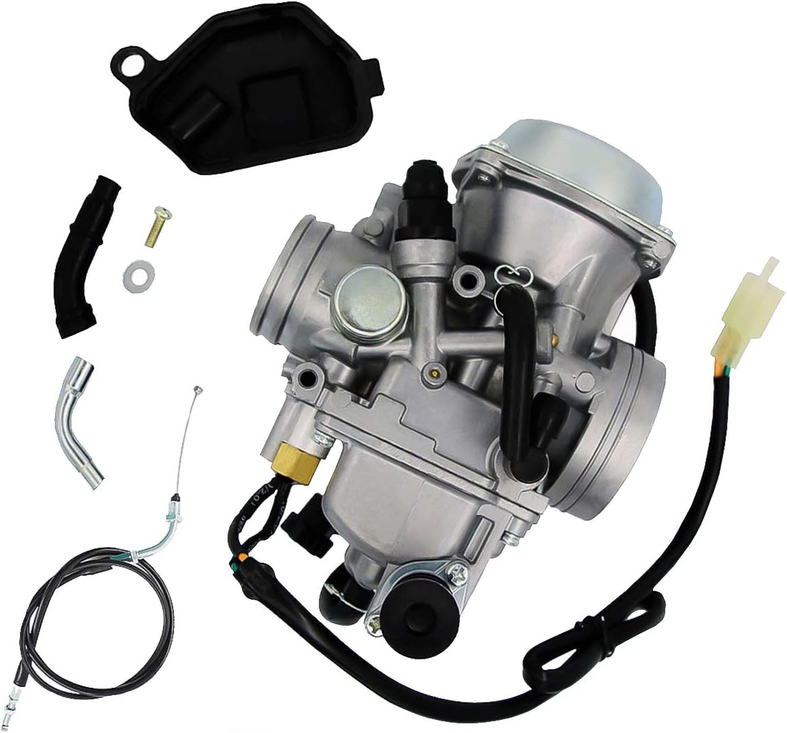 TRX 450 Carburetor with Base Cover & Screw, Pack of 2 C601928