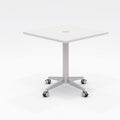 Square Pedestal Table with Casters Q916482