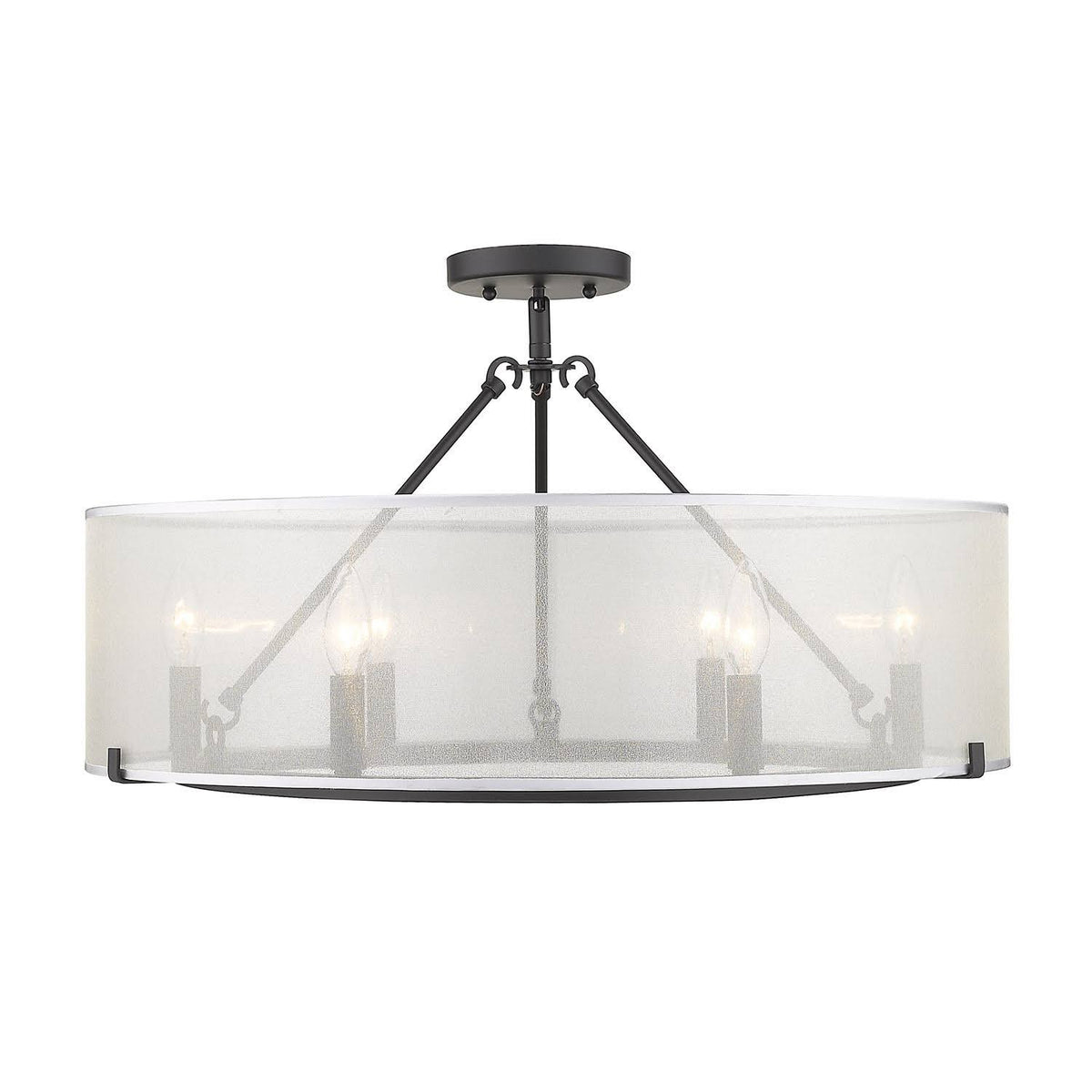6 Light Semi-Flush Light M874