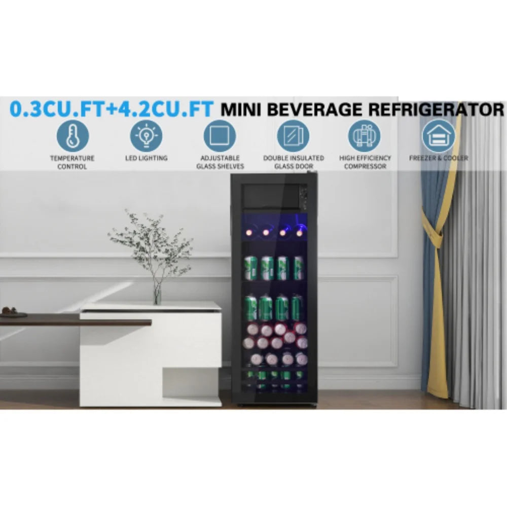 4.5Cu.ft Mini Fridge with 0.3Cu.ft Freezer G9052