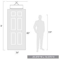 6 Light Semi-Flush Light M874