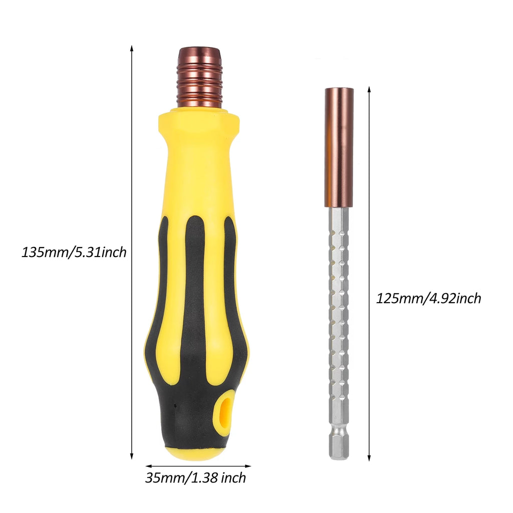 Socket Wrench Screwdriver Set Multi-Bit Tool Kit Y8689