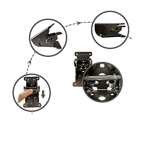4PCS Self-Locking Hinge Table Leg Accessories T7614