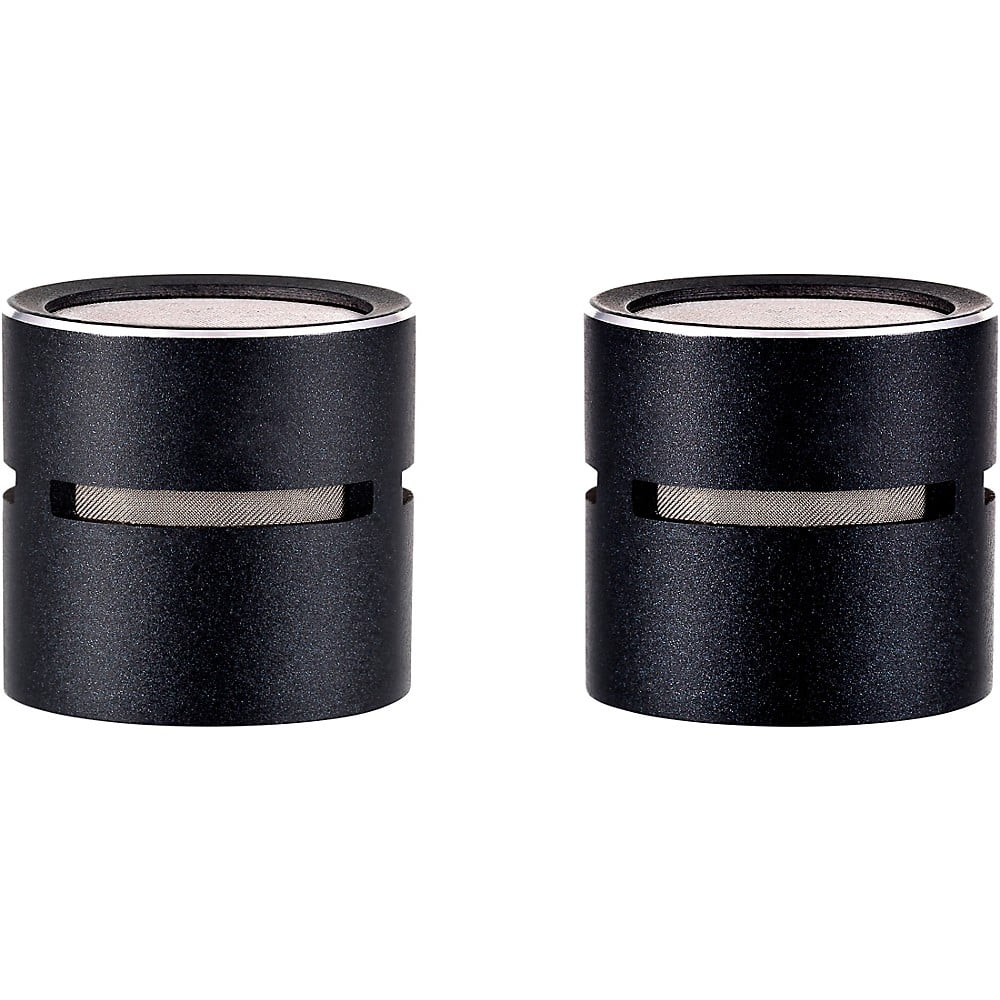 Matched Pair of Cardioid Pattern Capsules Black W4093