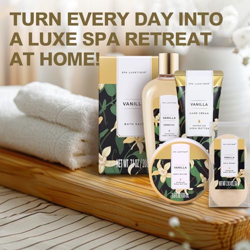 Vanilla Bath Set with Bubble Bath and Body Lotion L716371