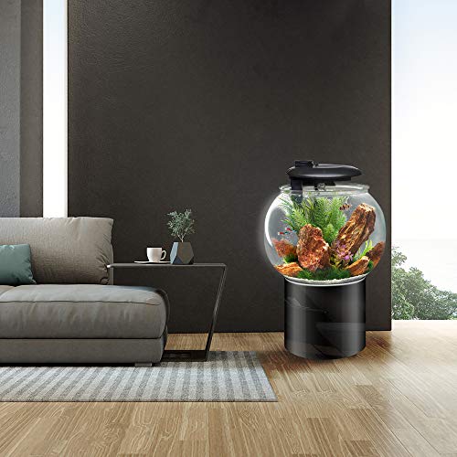 Large Bowl-Shaped Aquarium with LED Light Display U458