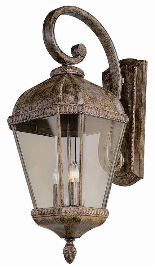 Black Tuscan Wall Lantern E5092