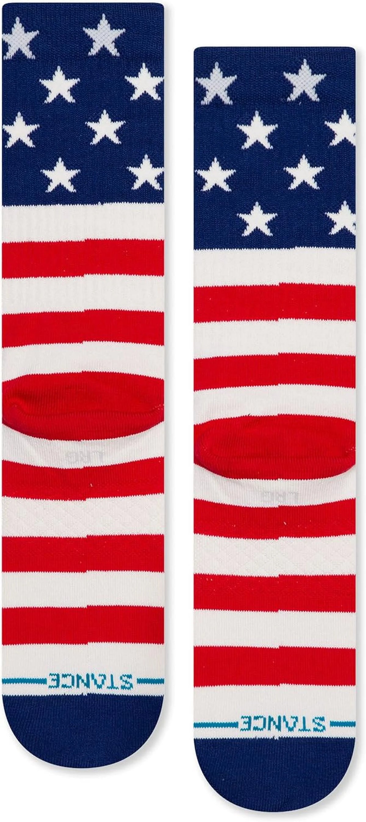 Red Crew Socks A61282