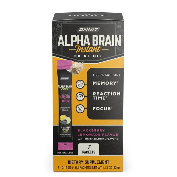 Blackberry Lemonade Nootropic Drink Mix 7 Ct F175