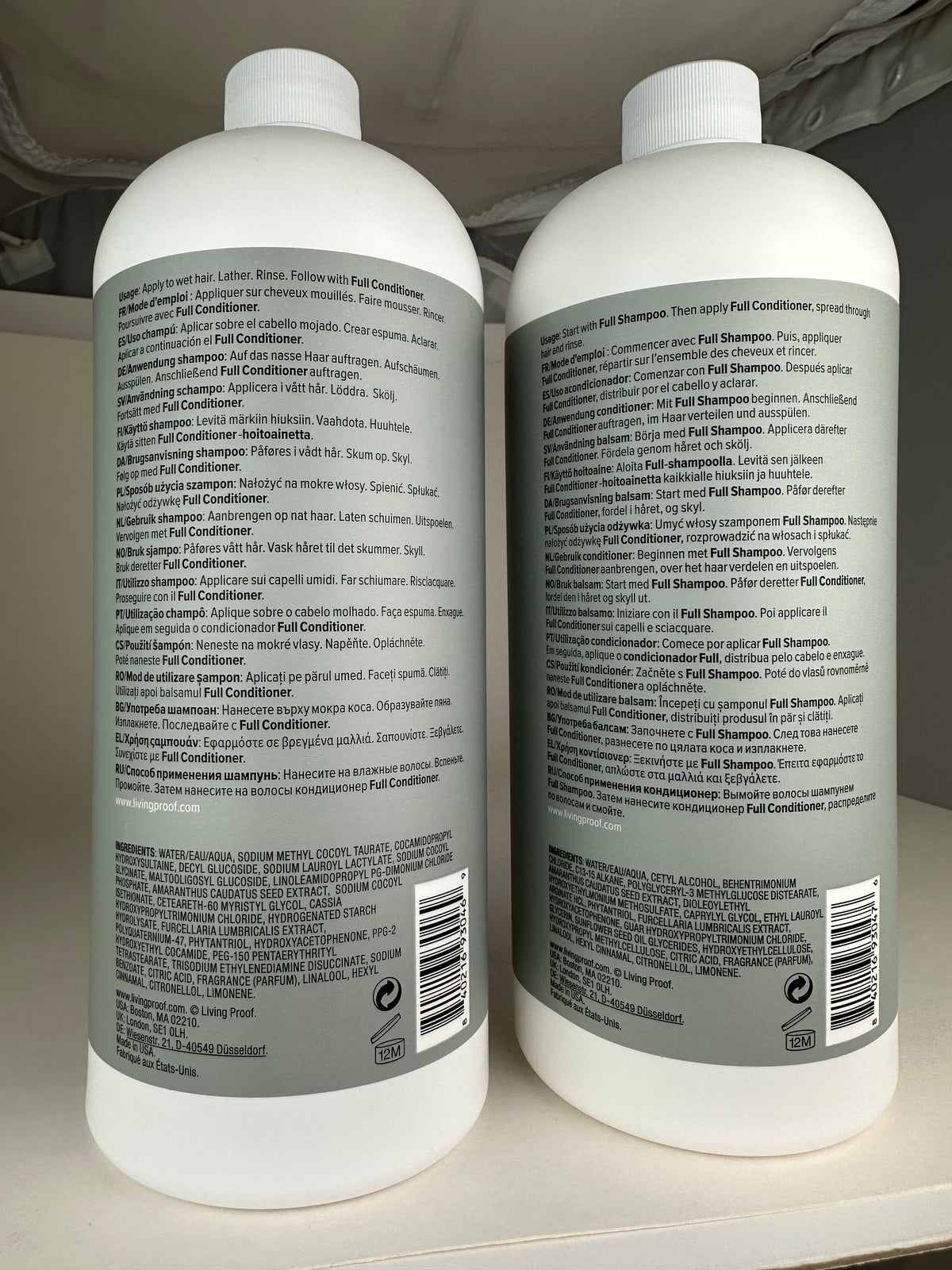 Full Shampoo & Conditioner Duo with Pumps Z76920