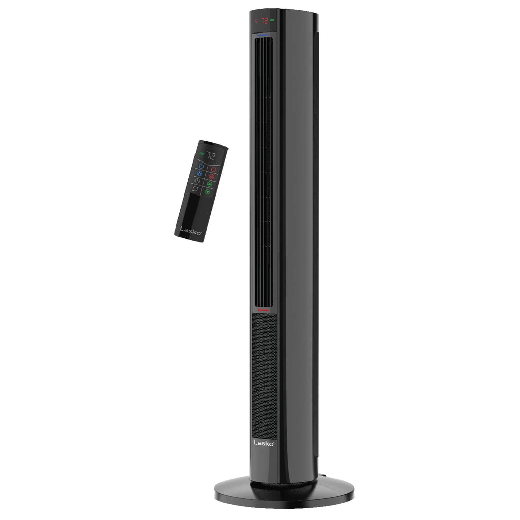 1500W Tower Fan & Space Heater with Timer and Remote P1387