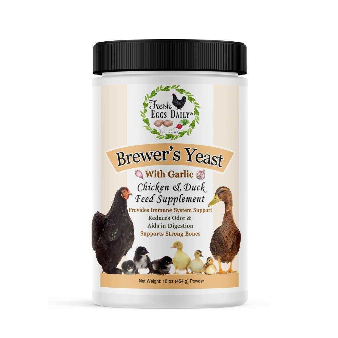 Brewers Yeast with Garlic Powder and Niacin Feed Supplement 1LB A720882