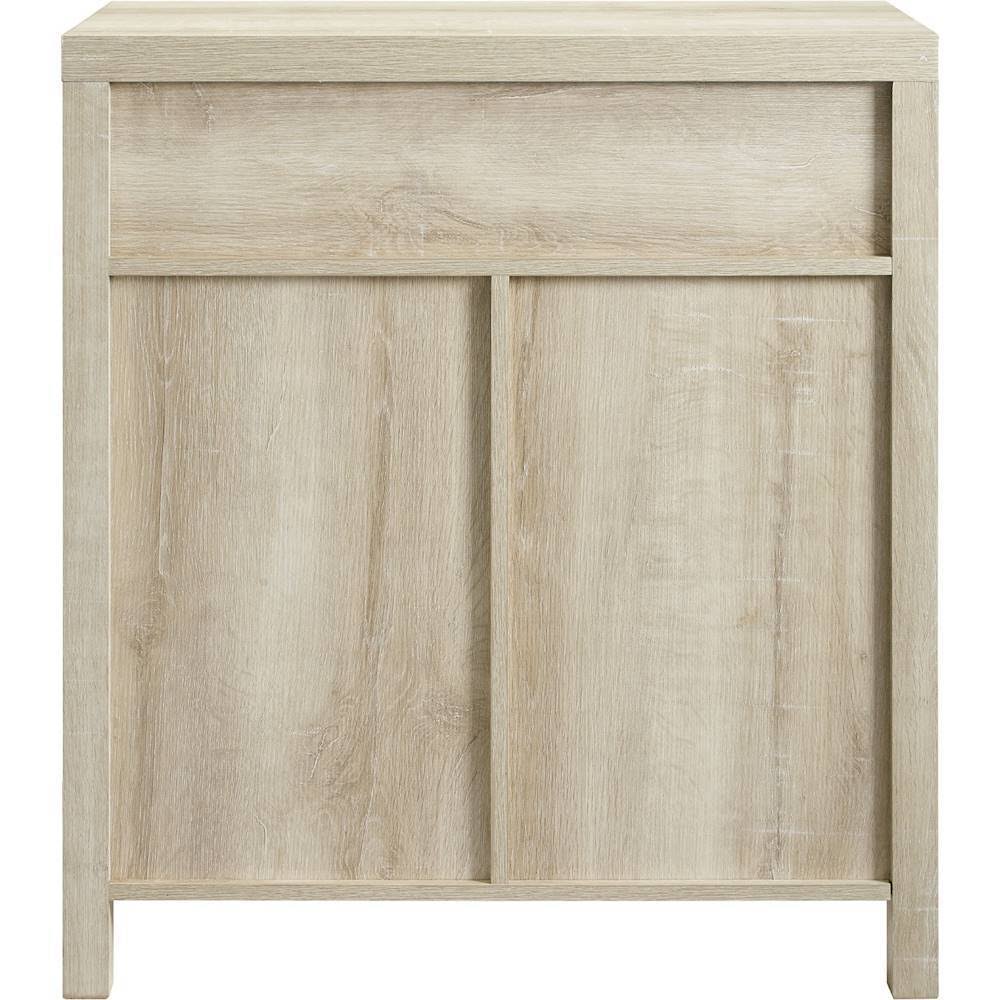 White Oak Barn Door Accent Cabinet A221