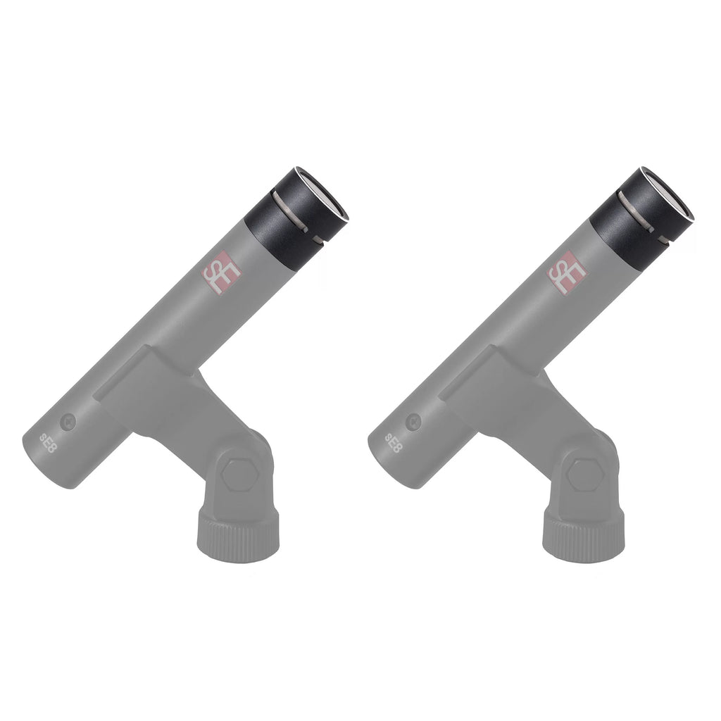 Matched Pair of Cardioid Pattern Capsules Black W4093