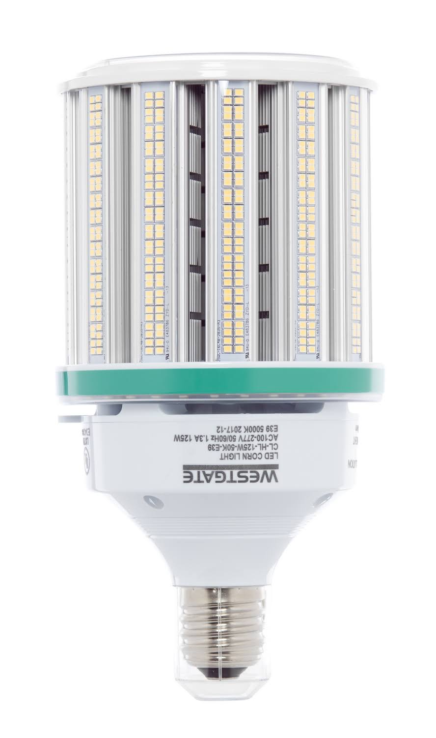 125 Watt LED Corn Lamp, E39 Base, 5000K F2988