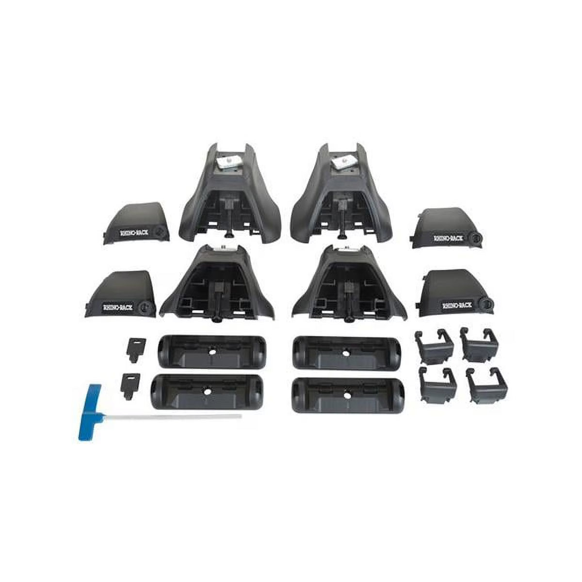 Roof Rack Leg Kit for Heavy Duty Crossbars on Bare Roof - Set of 4 N9061