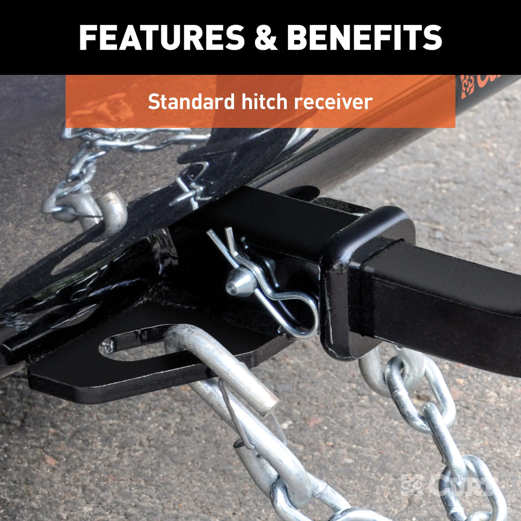 Class 1 Trailer Hitch with Installation Hardware, Pin & Clip M1352