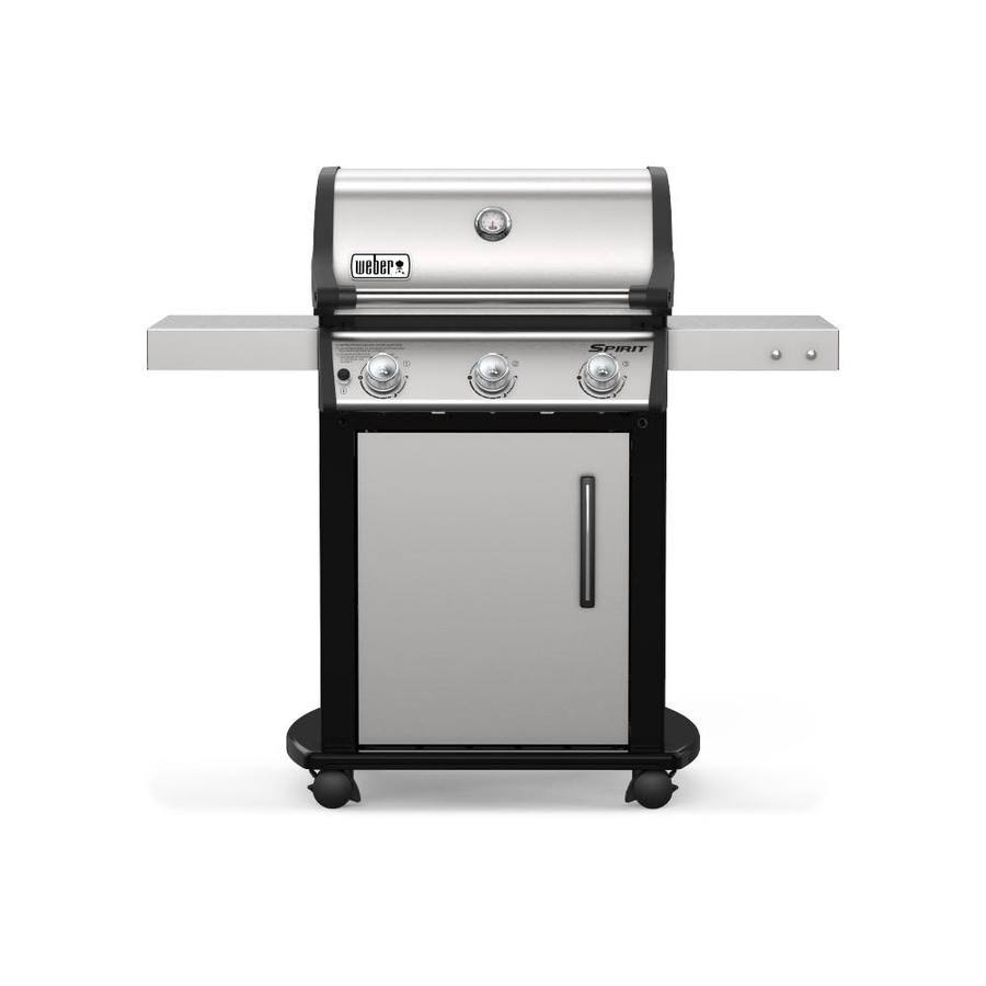 Stainless Steel 3-Burner Liquid Propane Gas Grill J55531