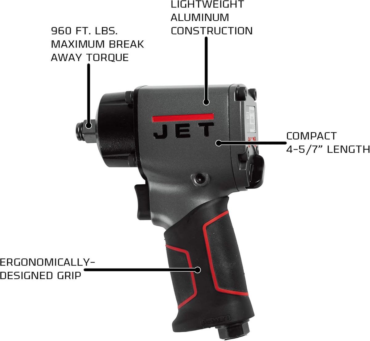 1/2-Inch Pneumatic Impact Wrench T951545
