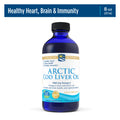 Arctic Cod Liver Oil Liquid, 1060 Mg, Unflavored, 8 Oz W134308