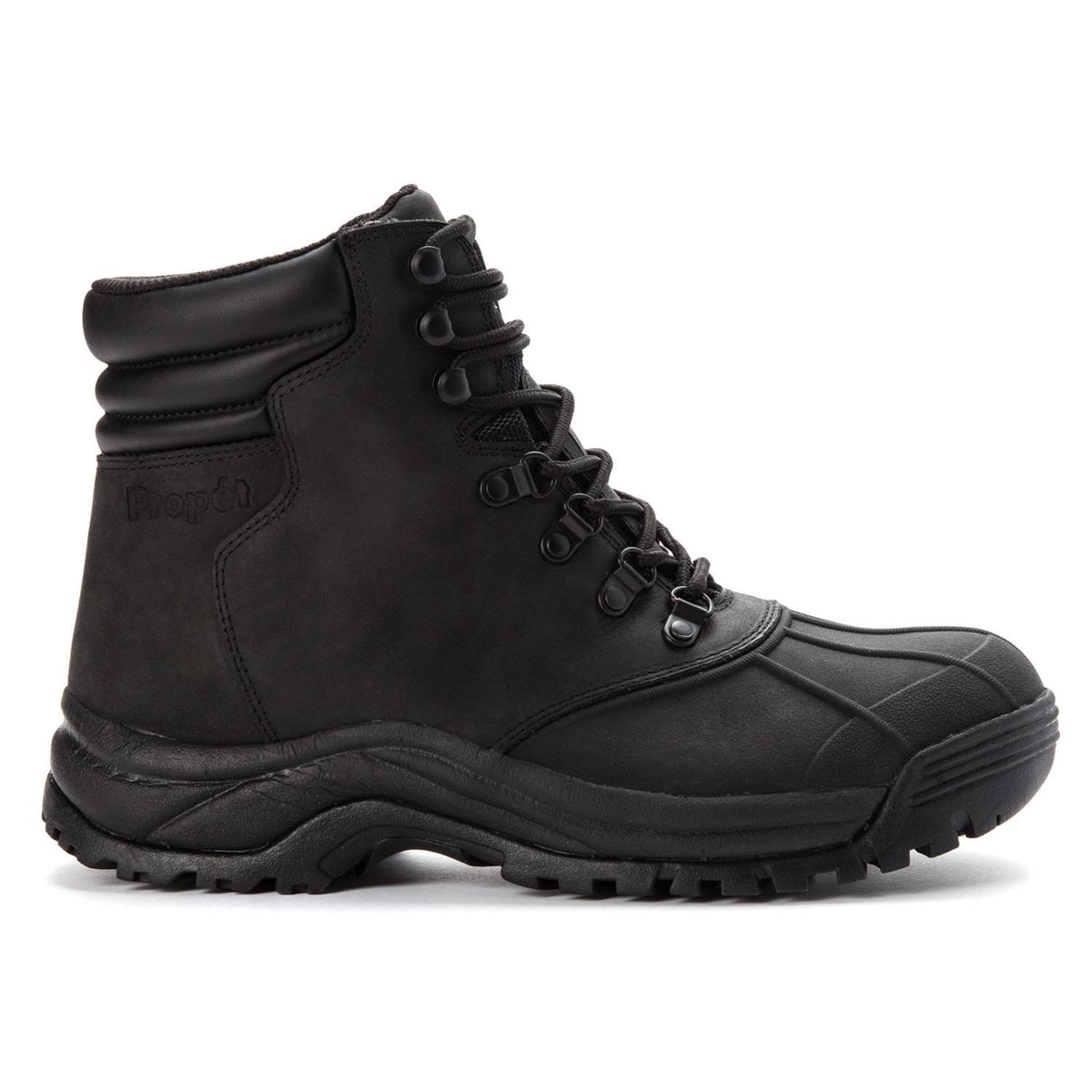 Black Mid Lace Boots V635