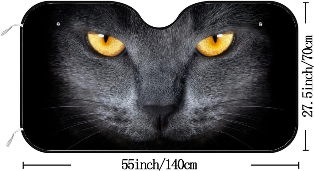 Foldable Car Windshield Sun Shade 55 x 27.5 inch B77227