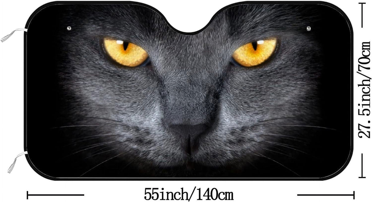 Foldable Car Windshield Sun Shade 55 x 27.5 inch B77227