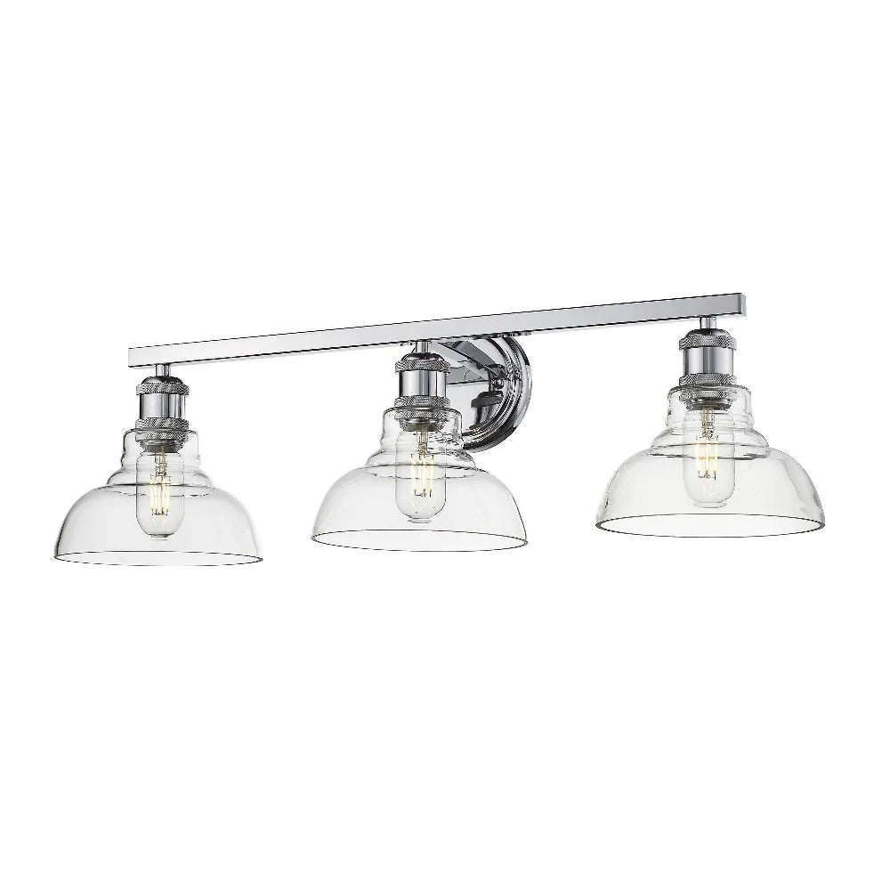 3-Light Metal Bath Vanity O766968